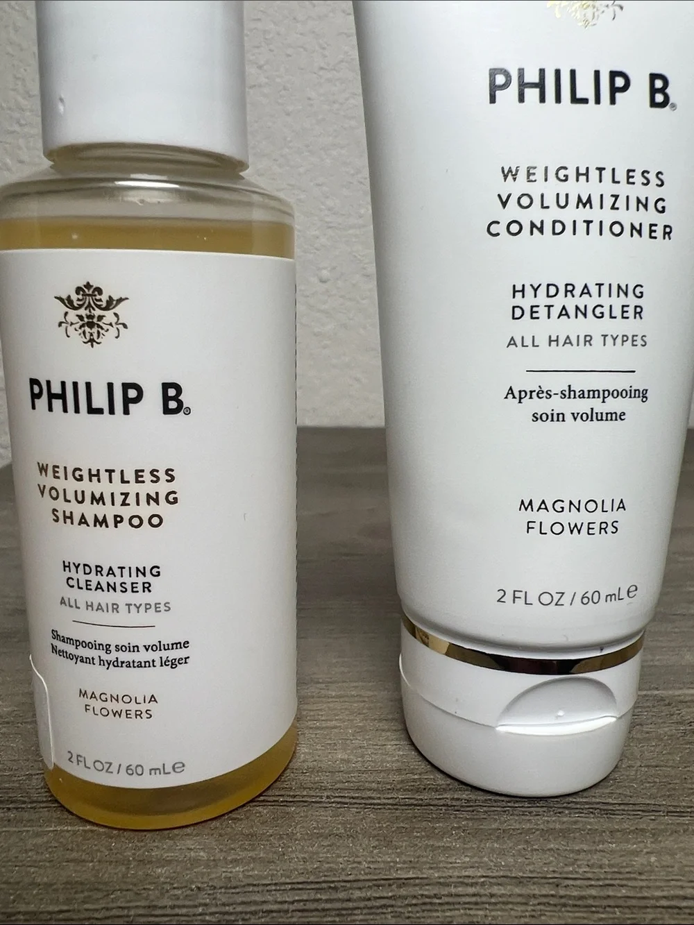 Philip B Weightless Shampoo & Conditioner Travel Set